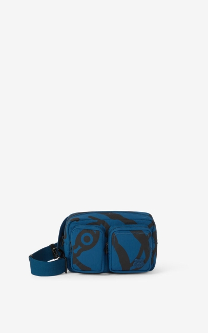 Kenzo Women K-tiger Belt Bag Midnight Blue